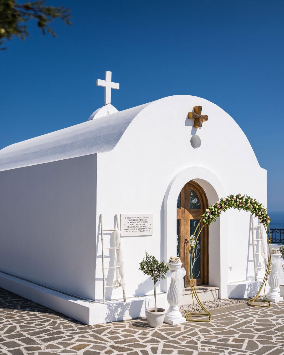 St Sophia Chapel Ceremony & Tsampikos Taverna Free Venue Hire - Rhodes — photo 8
